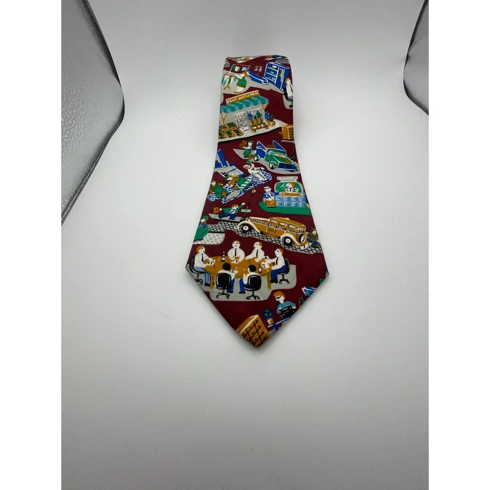 Vintage Don Loper‎ Beverly Hills SilkTie Friday work life